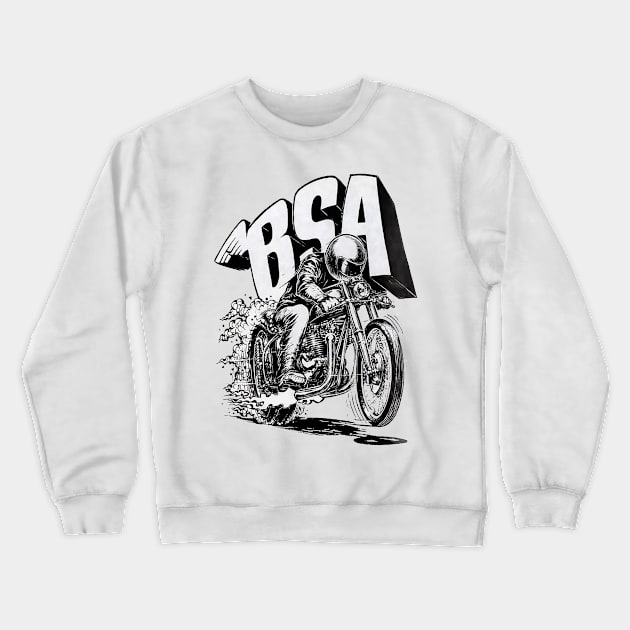 BSA Crewneck Sweatshirt by CosmicAngerDesign